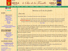 Tablet Screenshot of ghika.net