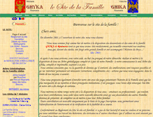 Tablet Screenshot of ghika.org